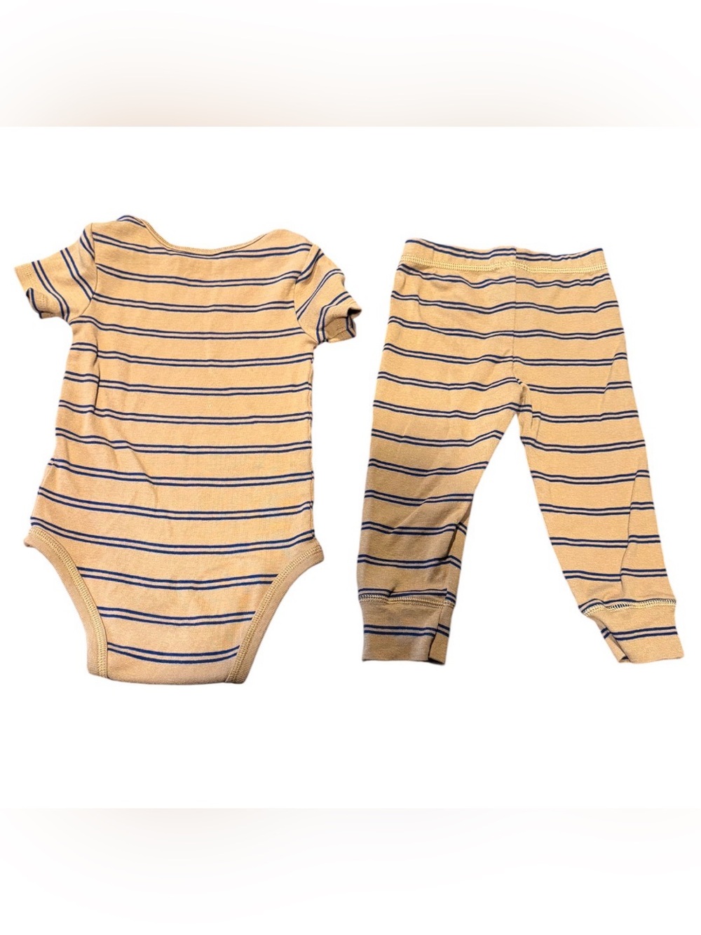 Simple Joys by Carter’s Baby 2PC Striped Pajama Set - 18 Months - EUC/ No Flaws - Picture 2 of 4